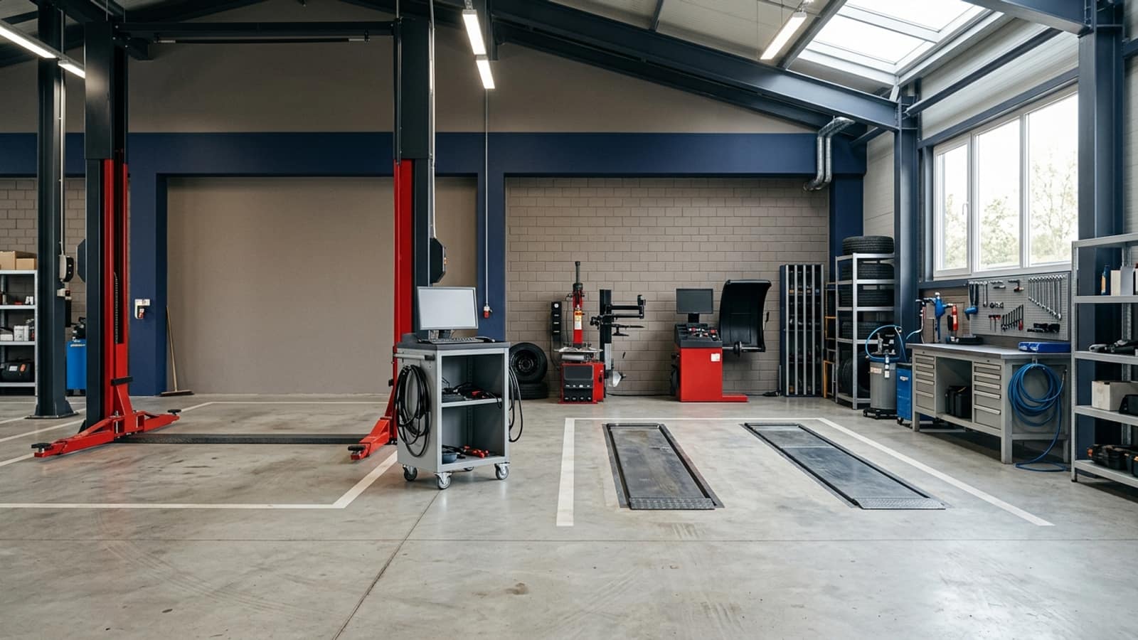 Auto repair equipment planning scene for Auto Repair Shop Financing: Compare B2B Funding Options