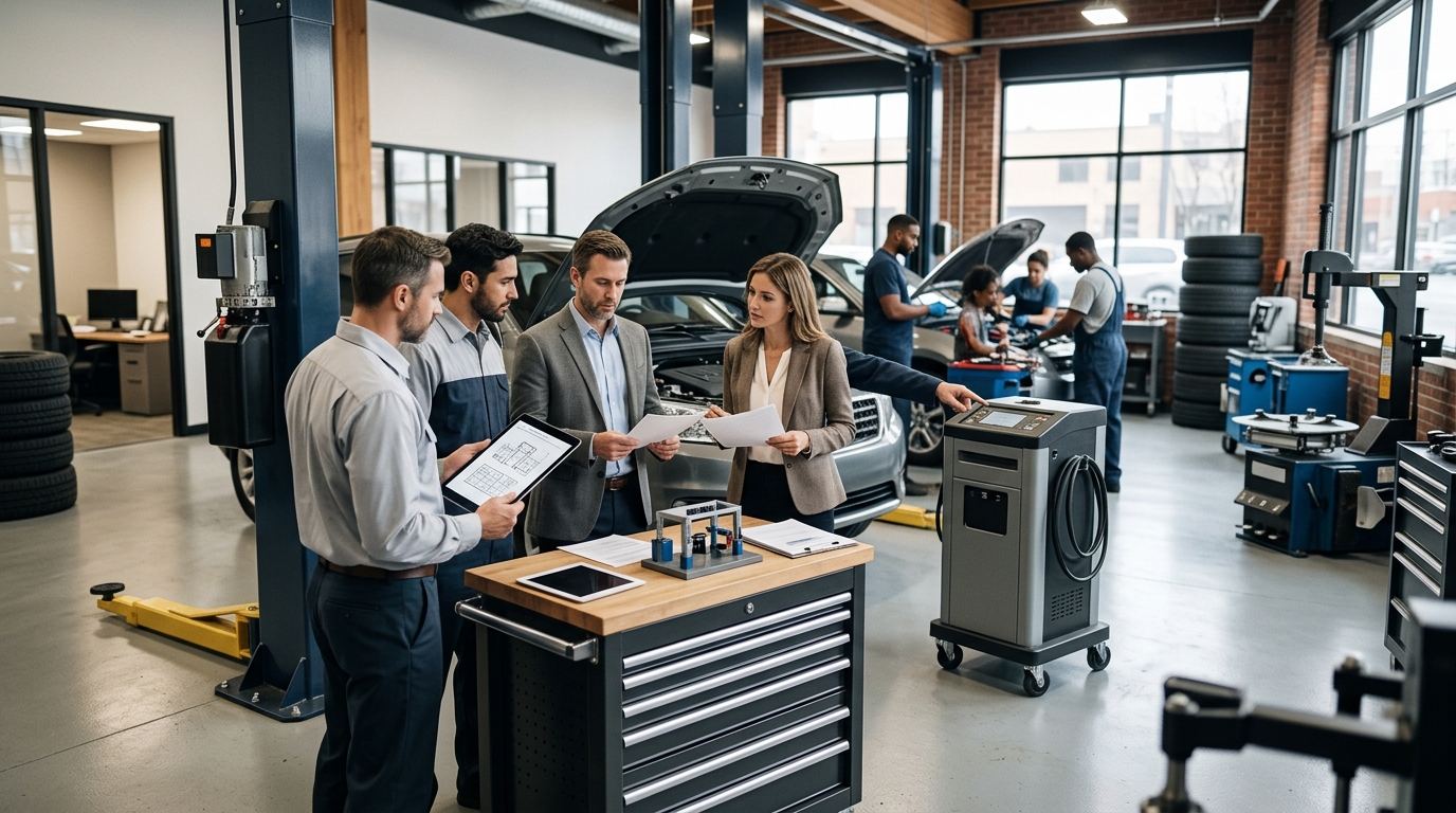 Illustration: Comprehensive Guide to Auto Repair Equipment Financing and Insurance Requirements in 2026