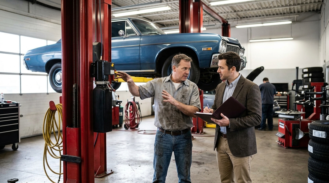 Illustration: Car Lift Financing Solutions: The 2026 Guide for Shop Owners