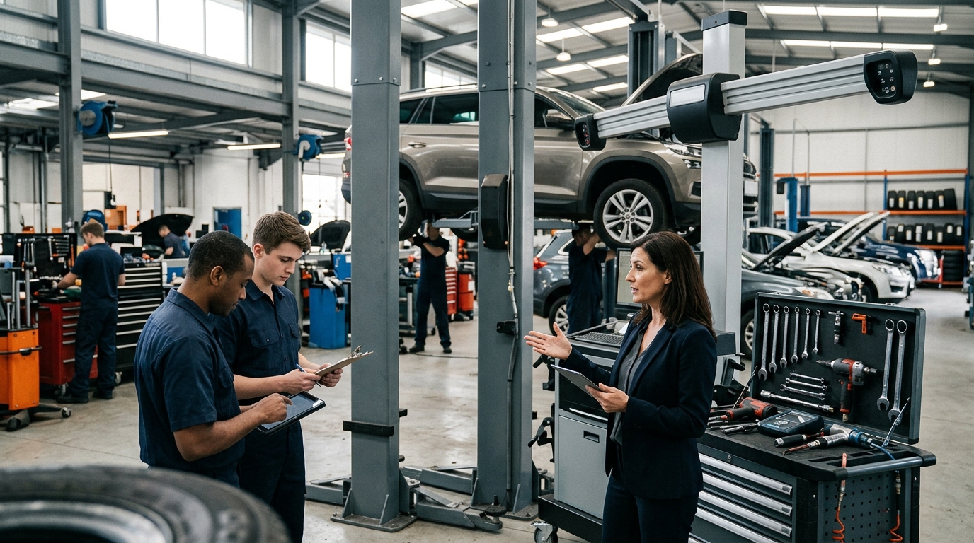 Illustration: Modernizing Your Auto Repair Shop: The 2026 Expansion Financing Guide