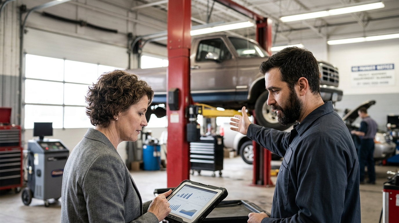 Illustration: How to Finance Heavy Auto Lifts in 2026: A Shop Owner’s Guide