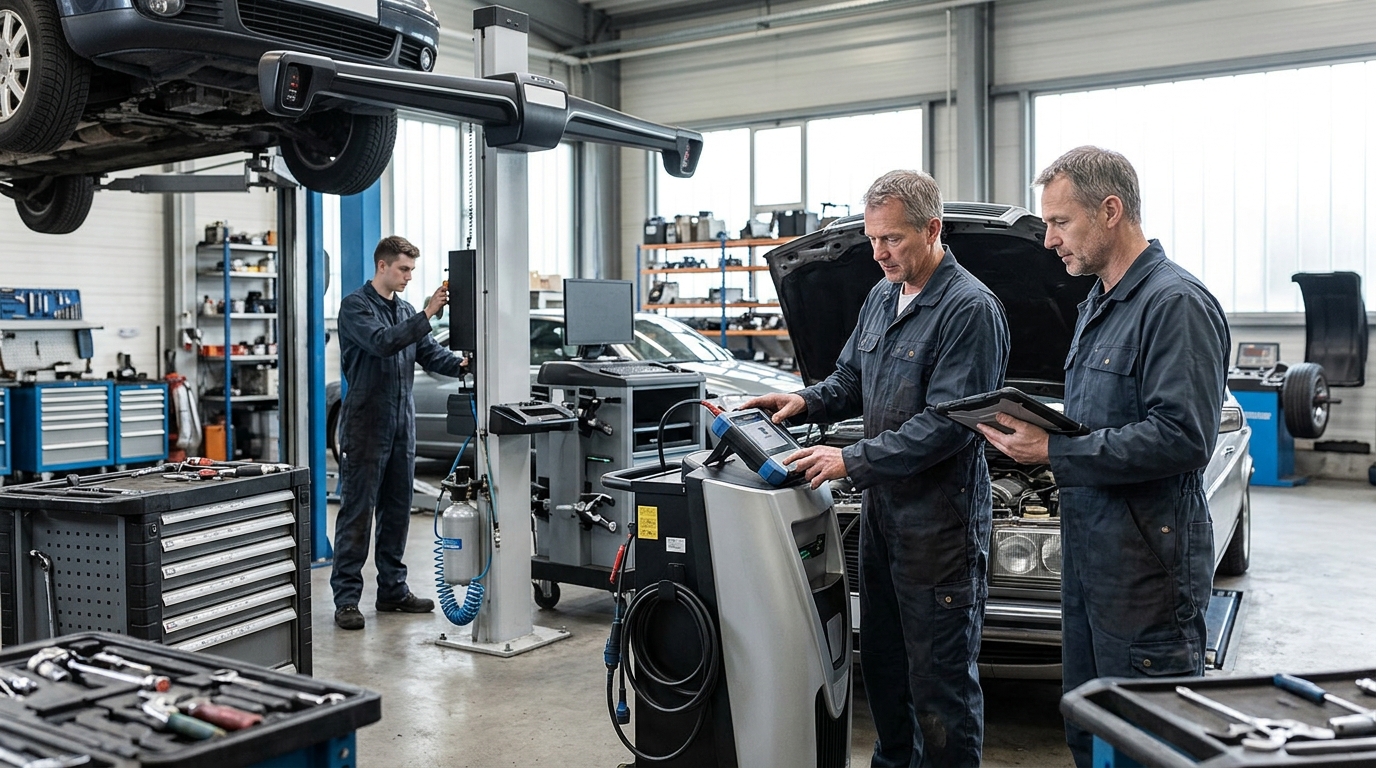 Illustration: Starting an Auto Shop: Equipment Funding 101 for 2026